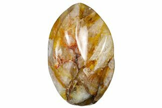 7.3" Fascinating, Polished Hematoid Quartz - Crystal #185604