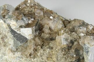 Sharp, Cubic Fluorite Crystal Cluster - China #186042
