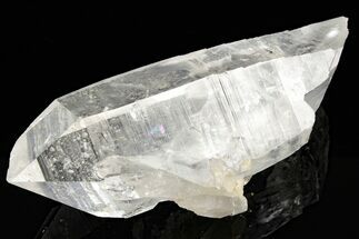 Striated Colombian Quartz Crystal - Peña Blanca Mine #189724