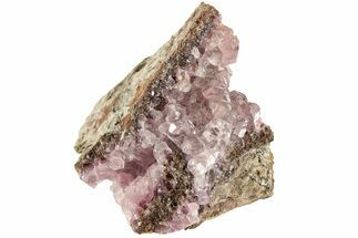 2.5" Cobaltoan Calcite Crystal Cluster - Bou Azzer, Morocco - Crystal #185544