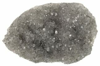 2.7" Sparkly Druzy Quartz Cabochon - Artigas, Uruguay - Crystal #186381