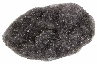 2.8" Sparkly Druzy Amethyst Cabochon - Artigas, Uruguay - Crystal #186383
