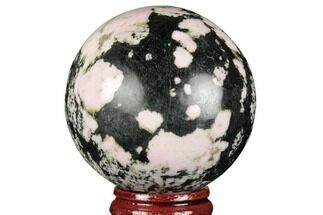 Polished Snowflake Stone Sphere - Pakistan #187520