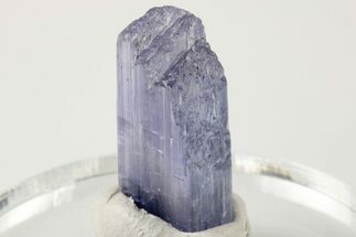 .8" Brilliant, Violet Tanzanite Crystal - Merelani Hills, Tanzania - Crystal #190870