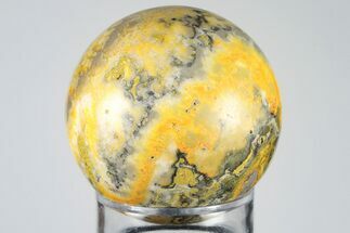 1.6" Polished Bumblebee Jasper Sphere - Indonesia - Crystal #194524