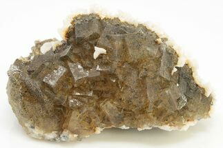Gemmy, Yellow, Cubic Fluorite Cluster - Moscona Mine, Spain #188322