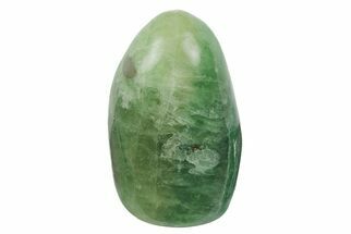 4.2" Free-Standing, Polished Green Fluorite - Madagascar - Crystal #191261