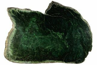 Polished Canadian Jade (Nephrite) Slab - British Columbia #195804