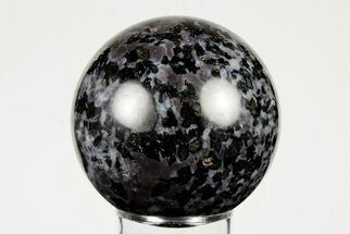 Polished, Indigo Gabbro Sphere - Madagascar #196173