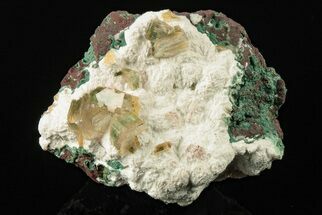 1.75" Gemmy Heulandite Crystals on Mordenite - Maharashtra, India - Crystal #195565