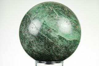 Polished Fuchsite Sphere - Madagascar #196285
