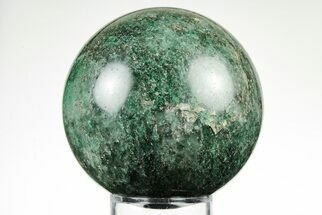Polished Fuchsite Sphere - Madagascar #196289