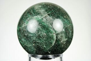 Polished Fuchsite Sphere - Madagascar #196305