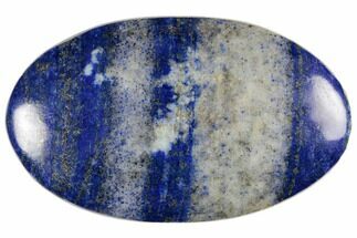 Polished Lapis Lazuli Palm Stone - Pakistan #187647