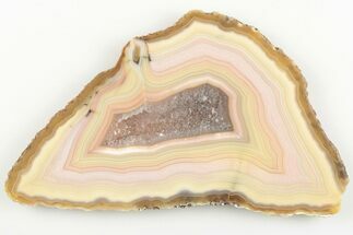 3.5" Polished Laguna Agate Slice - Mexico - Crystal #198167