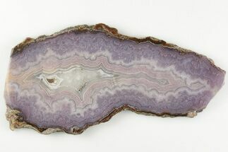 Polished Banded Agate Slice - Mexico #198179