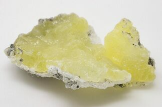 1.9" Lemon-Yellow Brucite - Balochistan, Pakistan - Crystal #198355