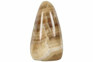 Free-Standing, Polished Brown Calcite #198811