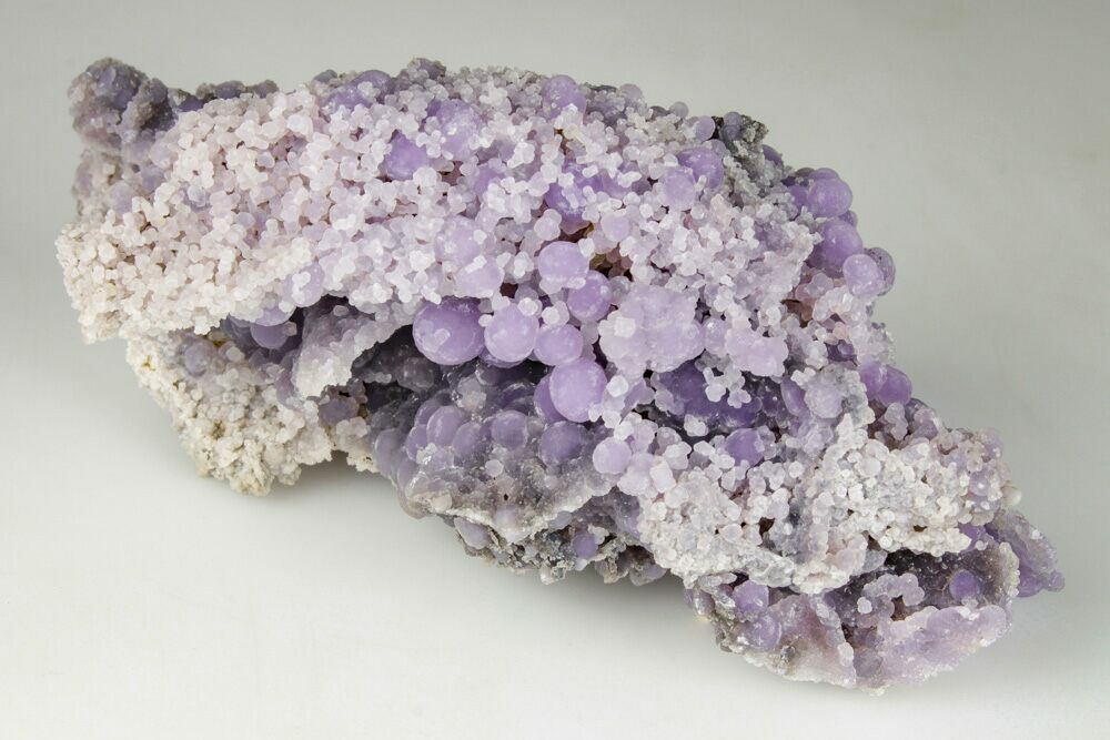 Purple, Sparkly Botryoidal Grape Agate - Indonesia #199614