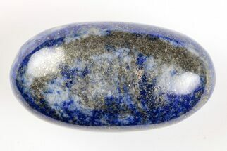 Polished Lapis Lazuli Palm Stone - Pakistan #187609