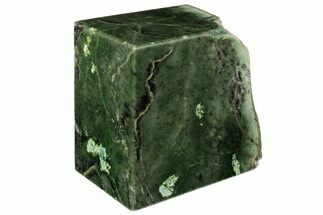 5.6" Wide, Polished Jade (Nephrite) Section - British Colombia - Crystal #200464