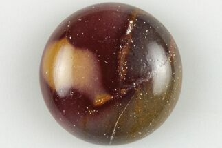 .5" Colorful Mookaite Jasper Round Cabochon - Crystal #201450