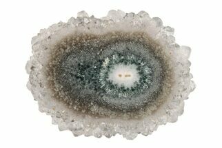 1.5" Amethyst Stalactite Slice - Uruguay - Crystal #187503