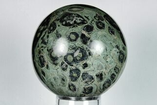 3.7" Polished Kambaba Jasper Sphere - Madagascar - Crystal #202736