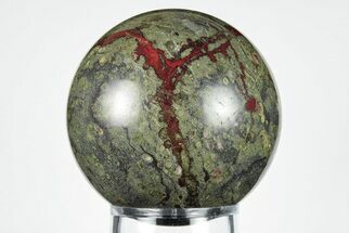 Polished Dragon's Blood Jasper Sphere - South Africa #202750