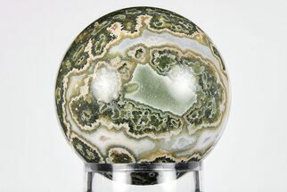 2.6" Unique Ocean Jasper Sphere - Madagascar - Crystal #200370