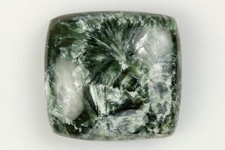 .67" Seraphinite Rectangle Cabochon - Siberia - Crystal #203252