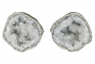 2.2" Keokuk Geode with Calcite Crystals - Missouri - Crystal #203763