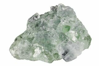Gemmy, Purple & Green Cubic Fluorite Crystals - Excellent Edges #205570