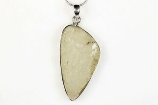 1.6" Libyan Desert Glass Pendant (9 grams) - Meteorite Impactite - Crystal #205693