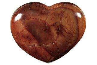 Colorful Carnelian Agate Heart #205317