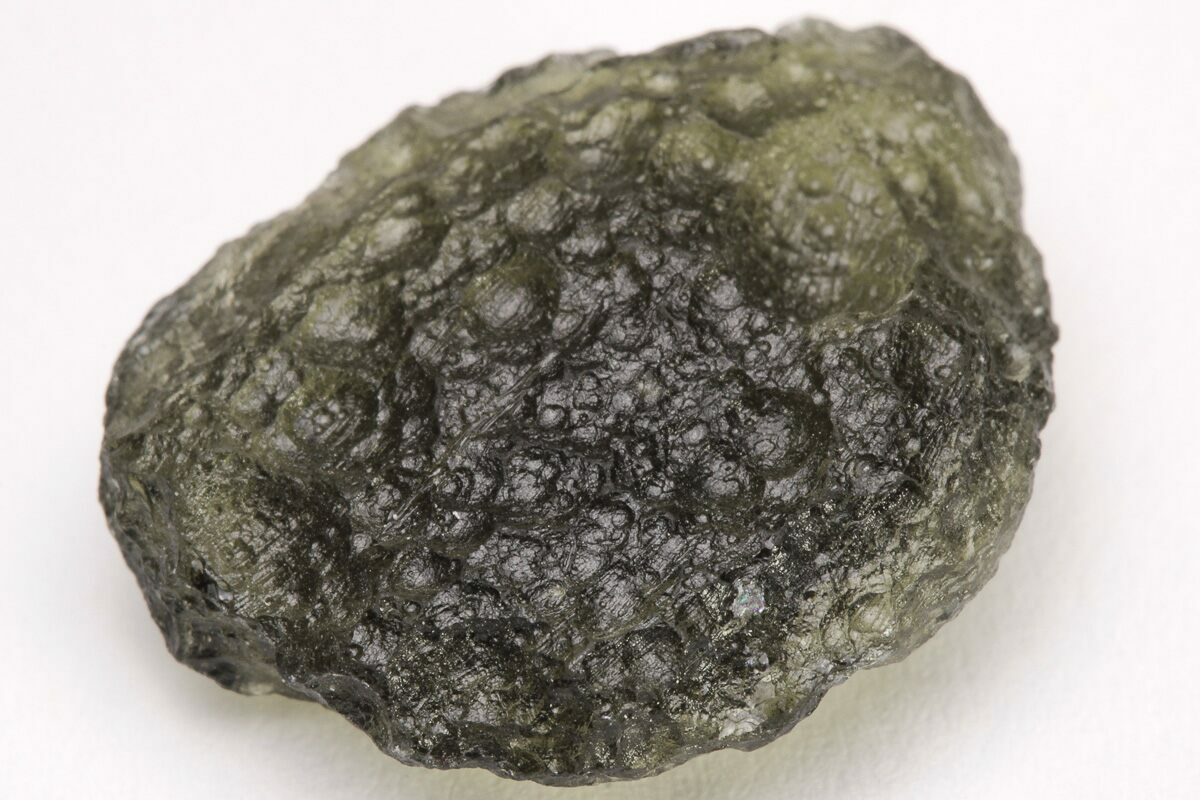 Green Moldavite Tektite ( grams) - Czech Republic #205912