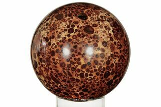 Polished Bauxite (Aluminum Ore) Sphere - Russia #207143