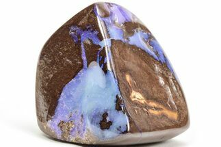 Electric Blue Boulder Opal - Queensland, Australia #207858