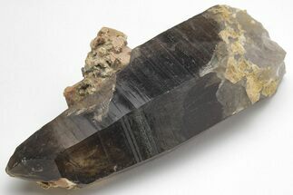Tessin Habit Smoky Quartz Crystal with Feldspar - Nigeria #207994
