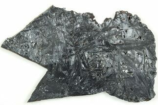 Polished Reticulated Hematite Slab - Western Australia #208217