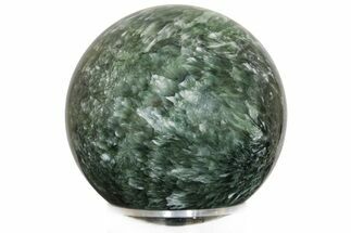 Polished Seraphinite Sphere - Siberia #208680