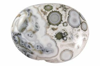 Polished Ocean Jasper Stone - High Quality, New Deposit #210691