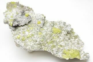 Sulfur Crystals on Matrix - Steamboat Springs, Nevada #209725