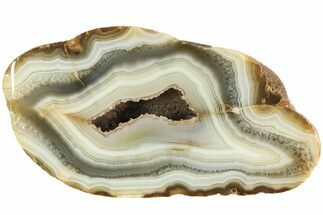 Enchanting, Polished Black River Agate - Argentina #209631