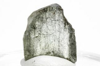 Olivine Peridot Crystal with Ludwigite Inclusions - Pakistan #213510