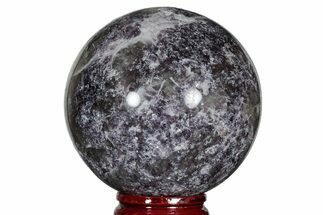 Sparkly, Purple Lepidolite Sphere - Madagascar #214013