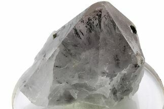 Quartz Crystal with Hematite and Epidote Inclusions - China #214678