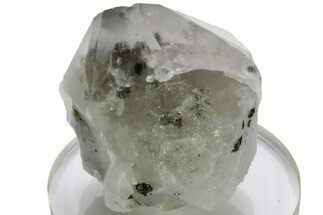 Quartz Crystal with Epidote Inclusions - China #214683