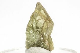Gemmy, Green Titanite (Sphene) Crystal - Brazil #214898