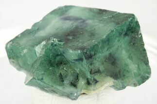 Green Cubic Fluorite Crystals with Phantoms - Yaogangxian Mine #215778